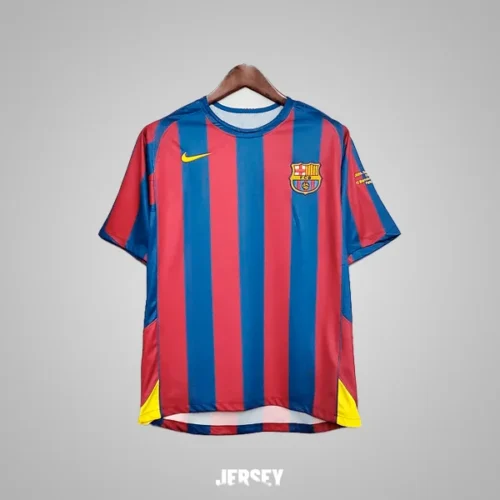 camiseta barcelona 2005-06 local