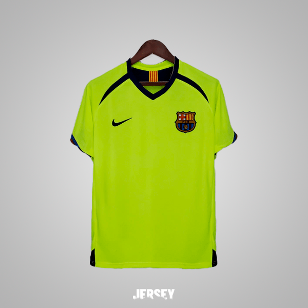 camiseta retro barcelona 2005-06 visitante