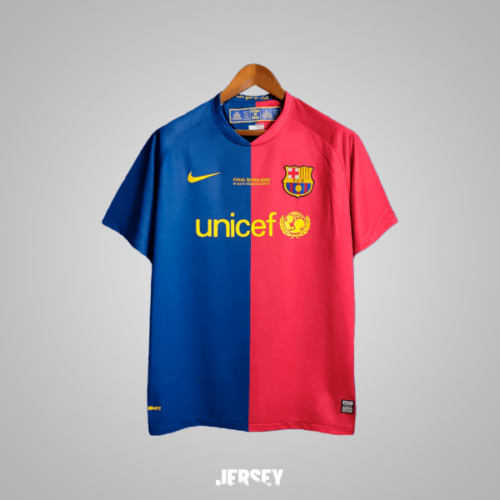 camiseta retro barcelona 2008-09 local