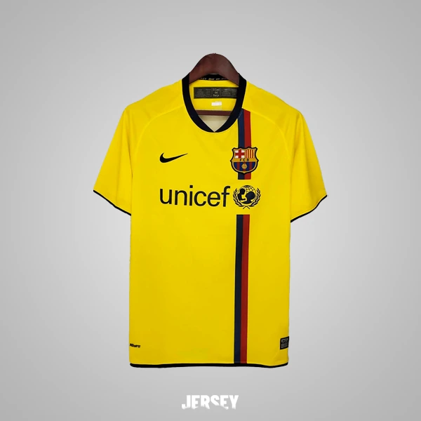 Camiseta retro barcelona 2008-09 visitante