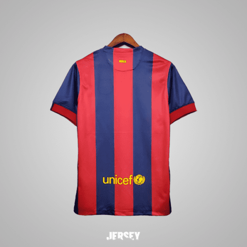 camiseta retro barcelona 2014-15 local reverso