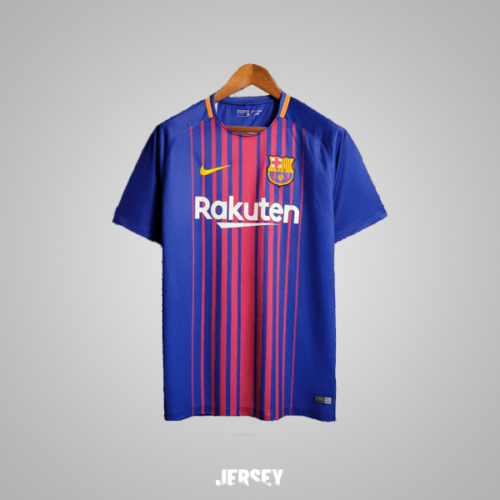 camiseta retro barcelona 2017-18 local