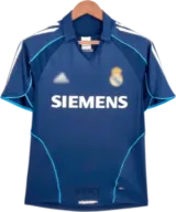 camiseta retro real madrid 2005 visitante