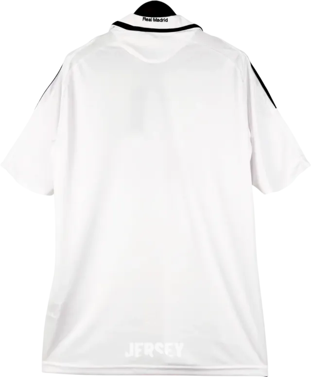 camiseta retro real madrid 2008 local reverso