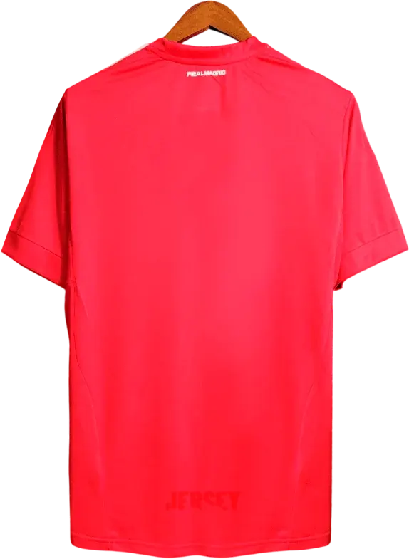 camiseta retro real madrid 2011 tercera manga larga reverso
