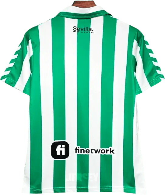 camiseta retro real betis 1988-89 reverso