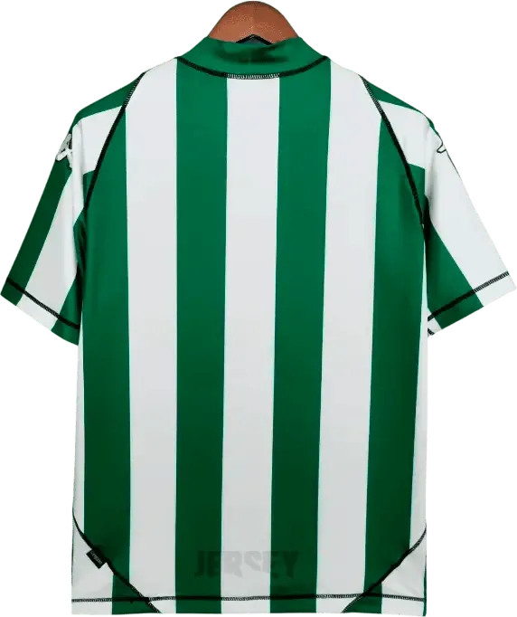 camiseta retro real betis 2003 04 reverso