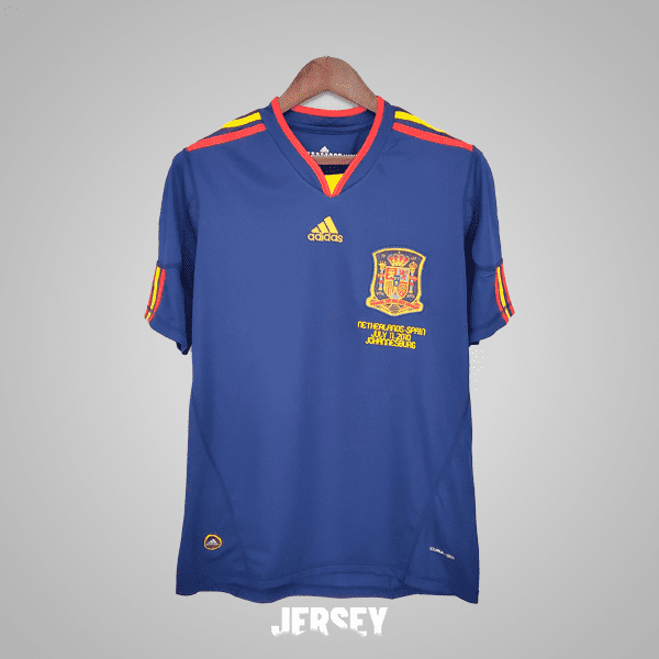 camiseta españa 2010 visitante