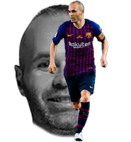 Camisetas retro FC Barcelona Andrés Iniesta