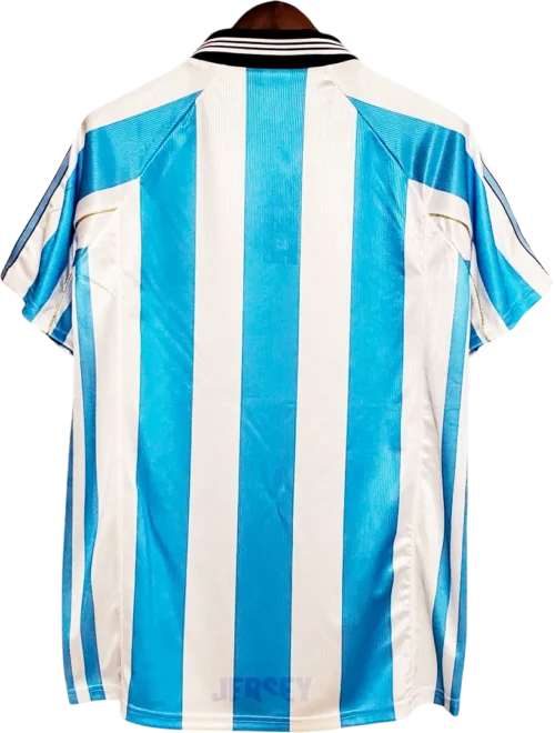 camiseta argentina 1998 reverso