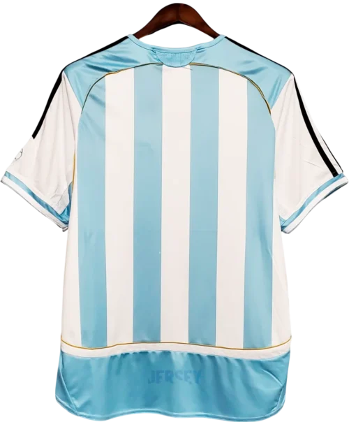 camiseta argentina 2006 reverso