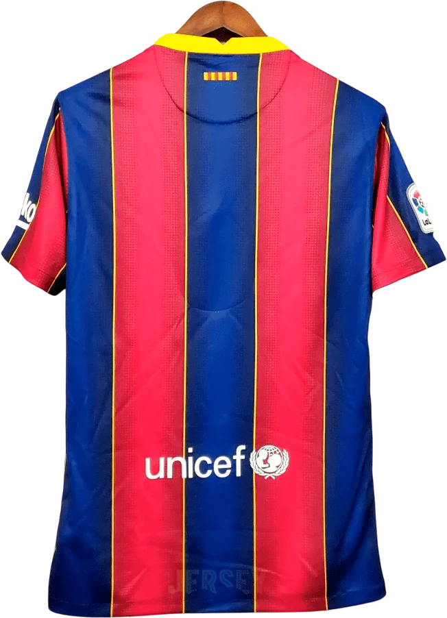 camiseta retro barcelona 2020-21 reverso