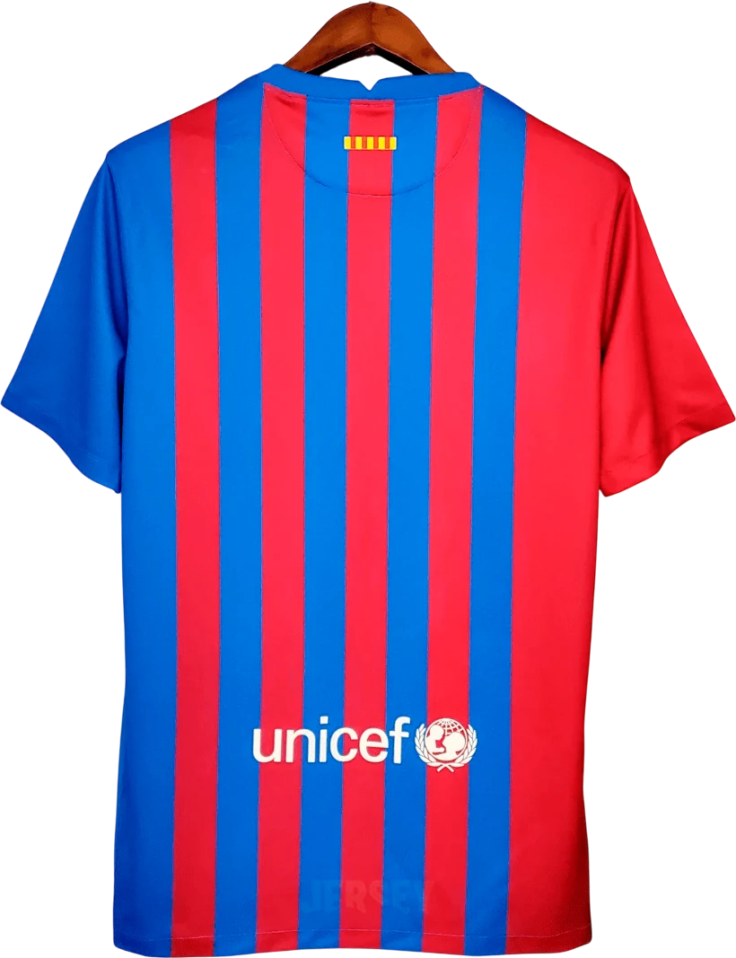 camiseta retro barcelona 2021-22 reverso