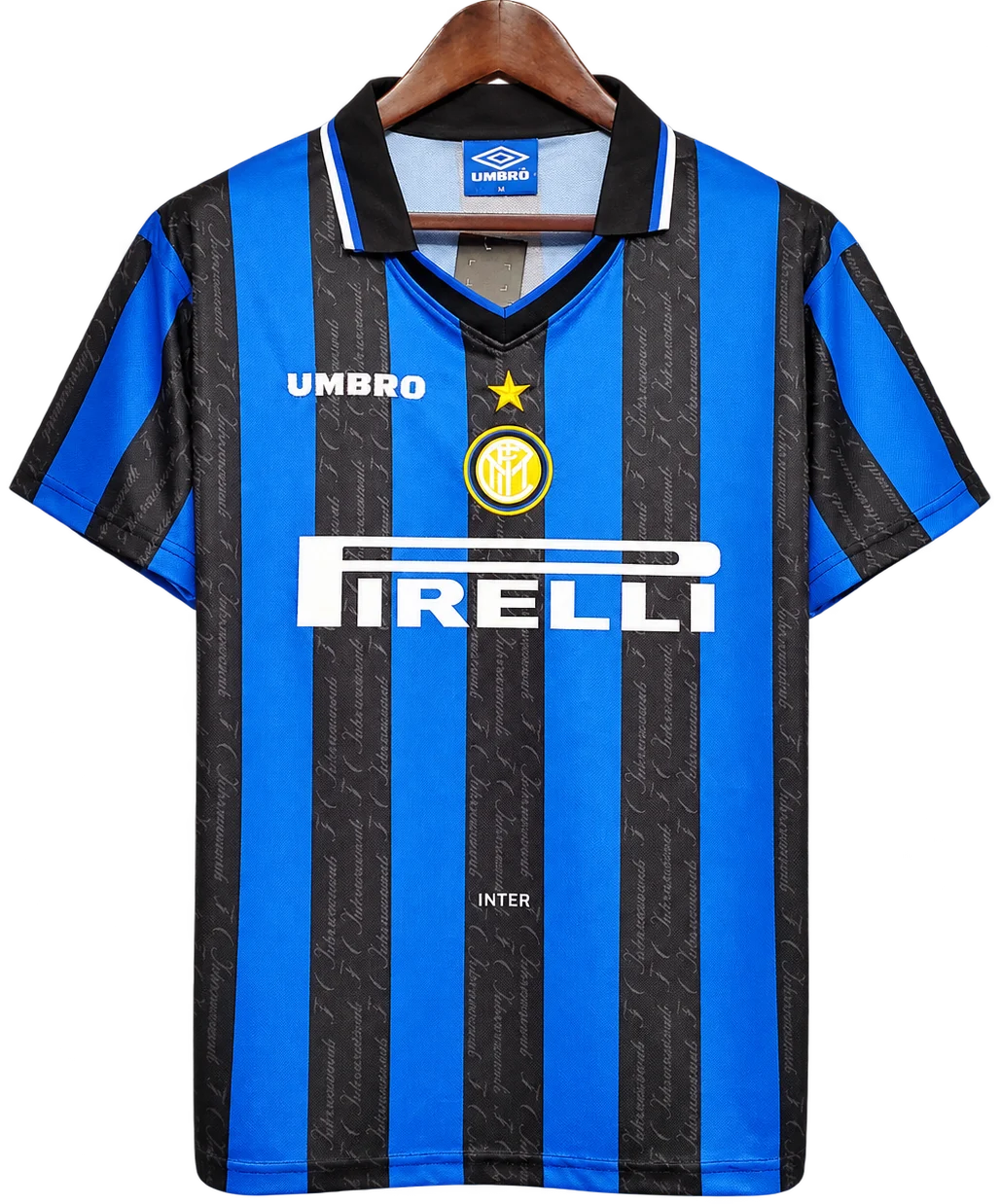 camiseta inter 1997-98 local