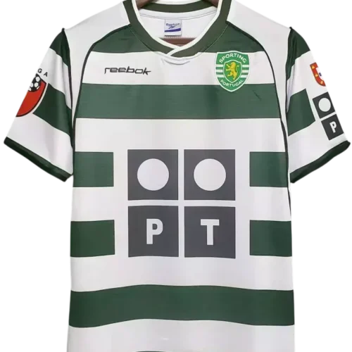 camiseta sporting de lisboa 2002-03 local