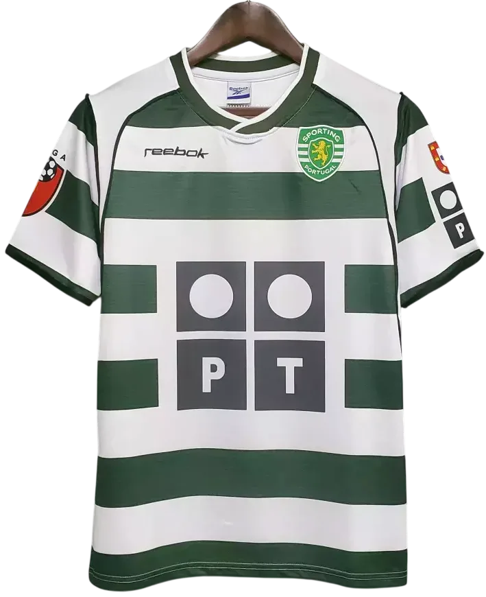 camiseta sporting de lisboa 2002-03 local