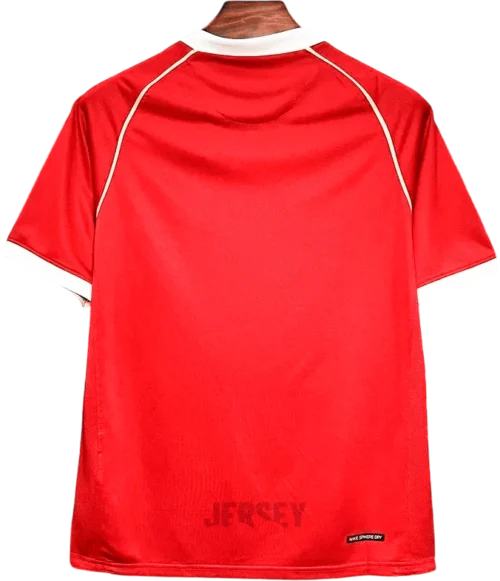 camiseta manchester united 2005 06 reverso