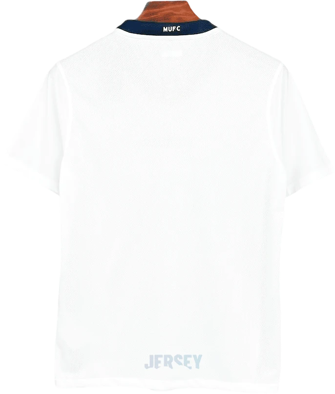 camiseta manchester united 2008 09 visitante reverso