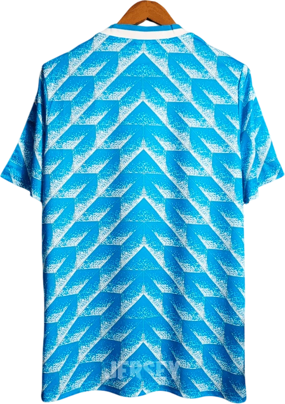 camiseta retro holanda 1988 visitante reverso