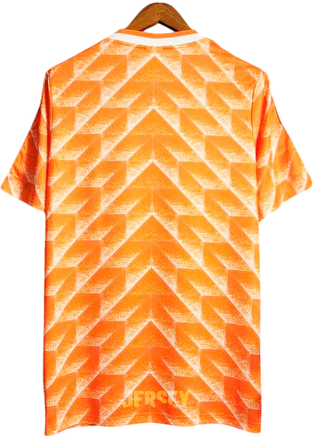 camiseta retro holanda 1988 reverso