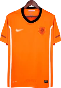 camiseta retro holanda 2010