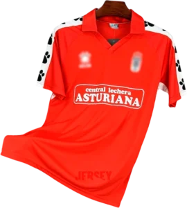 Camiseta Real Oviedo 1990-91 Visitante