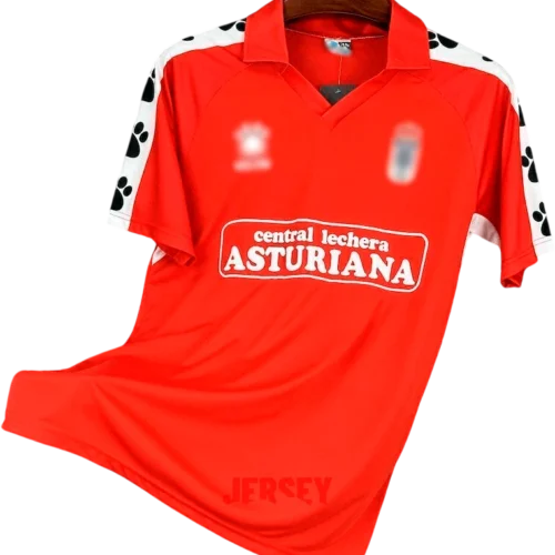 camiseta real oviedo 1990 91 visitante