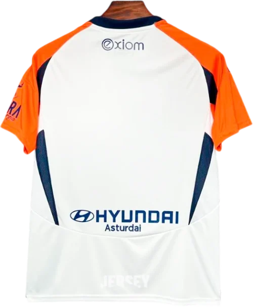 camiseta real oviedo 2024 25 visitante reverso