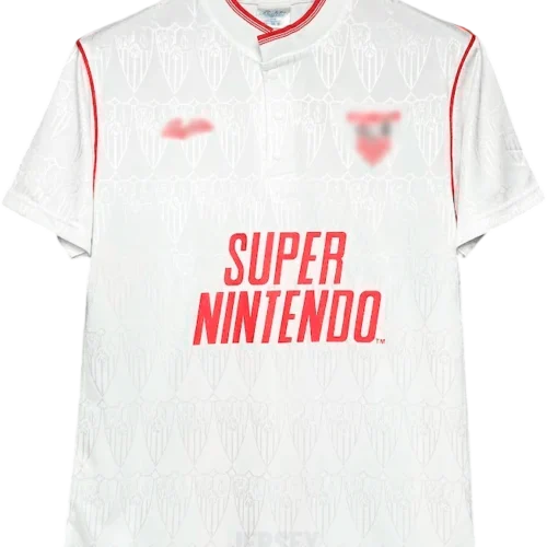 camiseta sevilla 1991 92 super nintendo