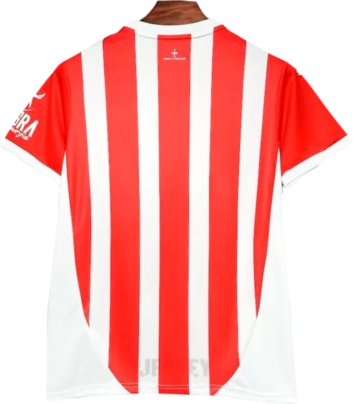 camiseta sporting de gijón 2024 25 reverso