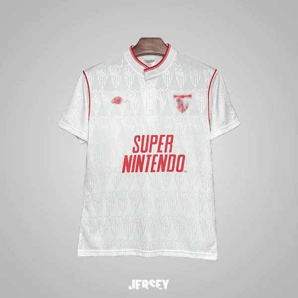 Camiseta Sevilla 1991-92 Local