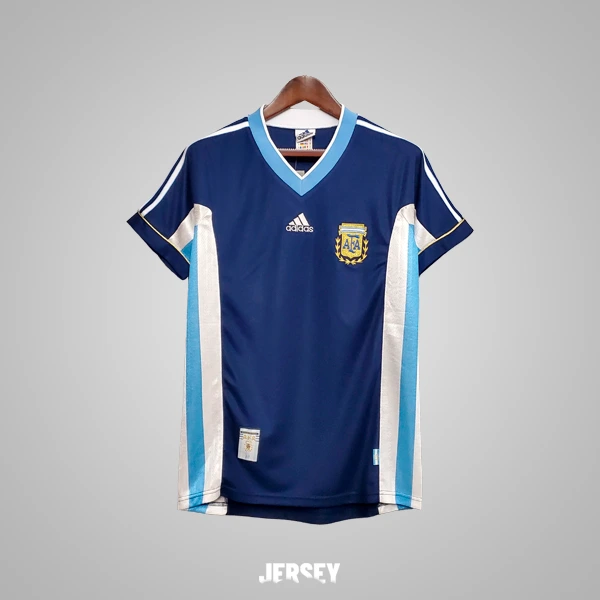 camiseta argentina 1998 visitante