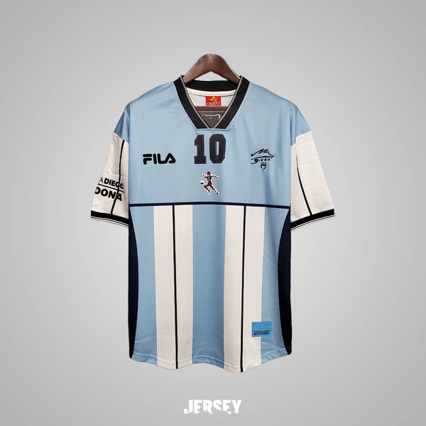 camiseta argentina 2001 especial Maradona