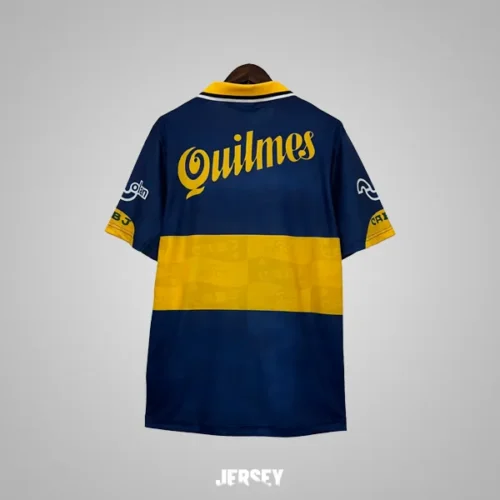 camiseta boca juniors 1995-96 local reverso