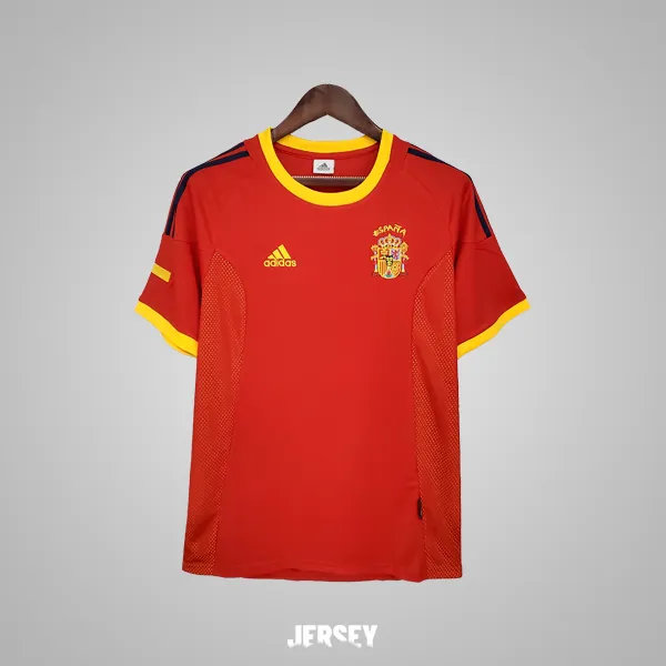 camiseta españa 2002 local