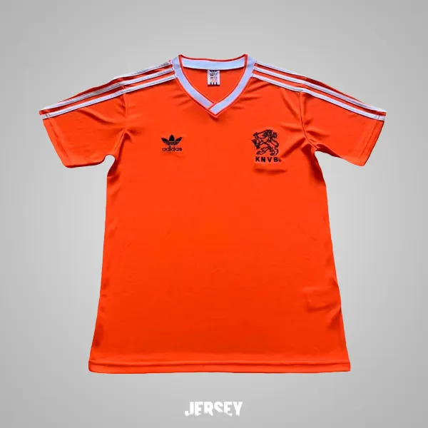 camiseta retro holanda 1986 local