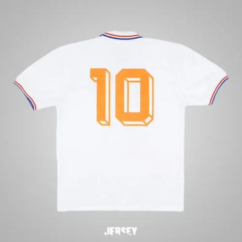 camiseta retro holanda 1994 visitante reverso