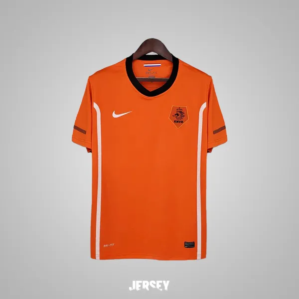 camiseta retro holanda 2010 local