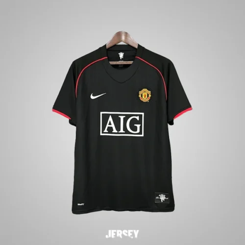 camiseta manchester united 2007-08 visitante