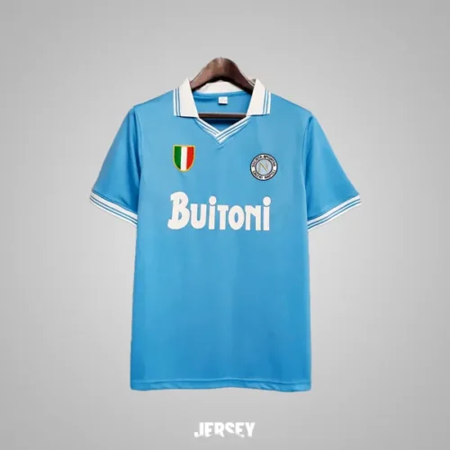 camiseta napoli 1986-87 local