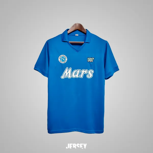 camiseta napoli 1988-89 local