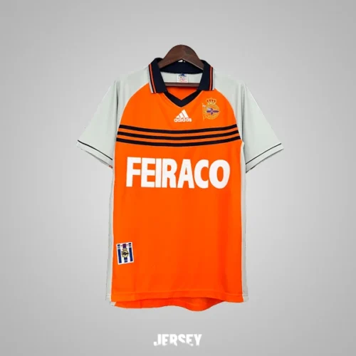 camiseta retro deportivo de la coruña 1998-99 tercera