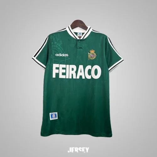 camiseta retro deportivo de la coruña 1999-00 visitante