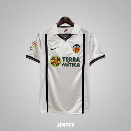 camiseta valencia 2000-01 local