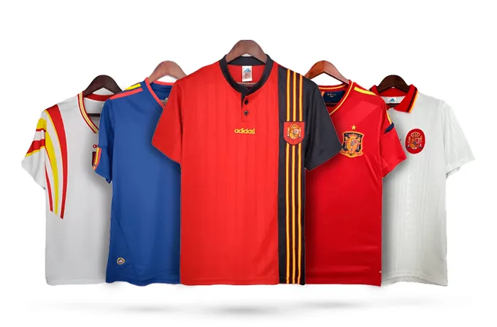 camisetas retro de españa