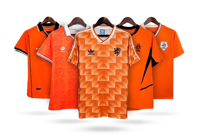 camisetas retro holanda