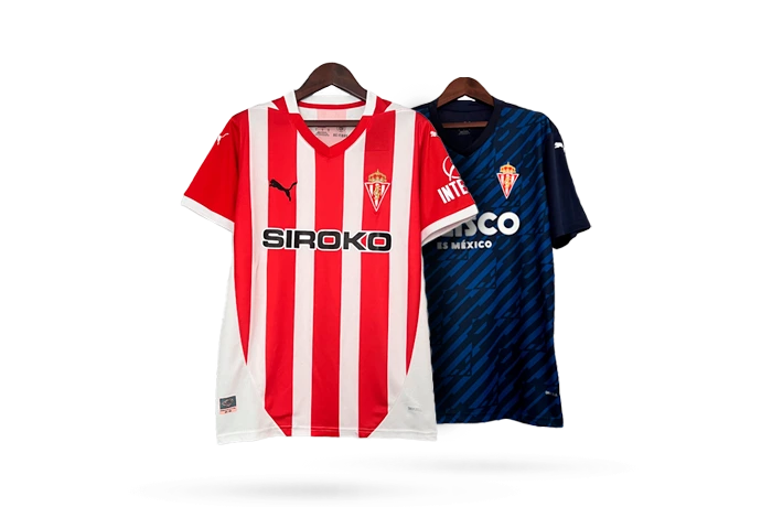 camisetas retro sporting de gijón