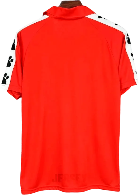 camiseta real oviedo 1990 91 visitante reverso