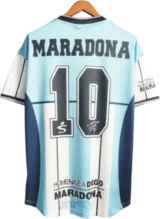 camiseta argentina edición especial maradona reverso