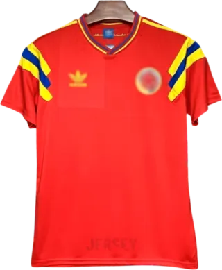 Camiseta Colombia 1990 Visitante